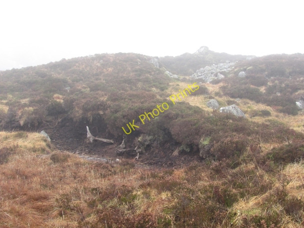 Photo 6"x4" Bog beneath Creag a' Mh\u00c3\u00a0im Creag a' Mh\u00e0im c2011