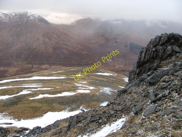 Photo 6"x4" North ridge, Druim Shionnach Loch a' Mhaoil Dh\u00ecsnich c2011
