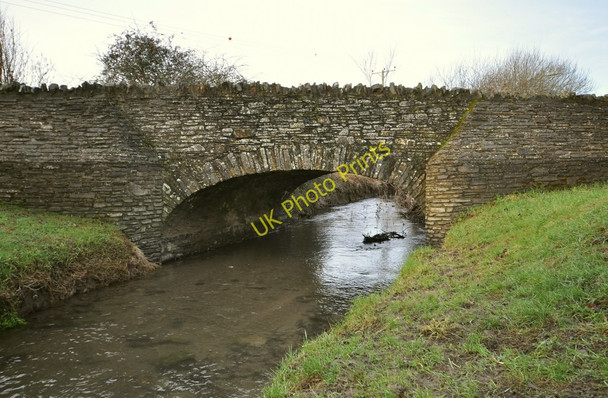 Photo 6"x4" A bridge which carries Velator Road over Knowl Water as seen from upstream Wrafton c2011