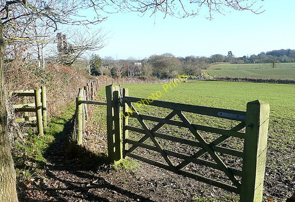 Photo 6"x4" Towards Eversley Eversley Centre c2011