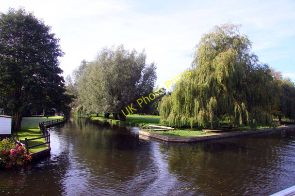 Photo 6"x4" Channel off the River Bure Wroxham c2010