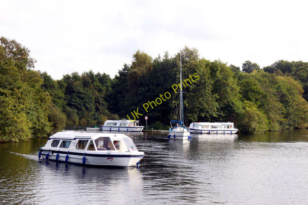 Photo 6"x4" Salhouse Broad Woodbastwick c2010