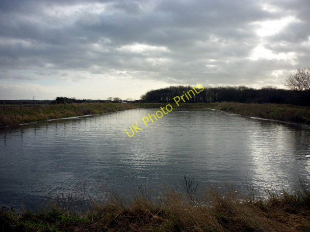 Photo 6"x4" A storage pond to the south of Aldbrough East Newton\/TA2637 c2011