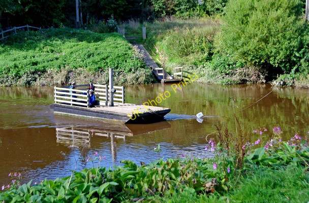Photo 6"x4" Hampton Loade Ferry (1), River Severn Hampton\/SO7486 c2010