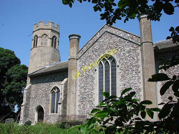 Photo 6"x4" Bylaugh St Mary the Virgin's church Bawdeswell c2009