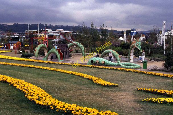 Photo 6"x4" The Lambton Worm at the Gateshead Garden Festival Newcastle upon Tyne c1990