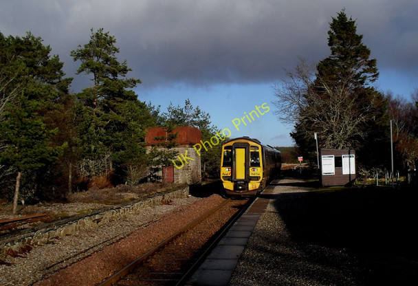 Photo 6"x4" Leaving Altnabreac Altnabreac Sta c2011