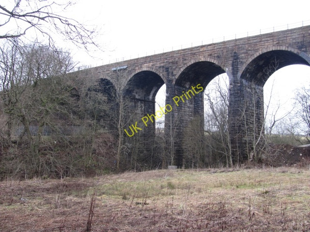 Photo 6"x4" Cleland Viaduct Bellside c2011