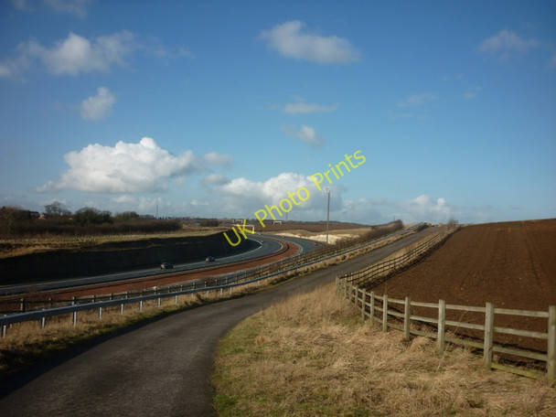 Photo 6"x4" The A1M near Micklefield Micklefield\/SE4433 c2011