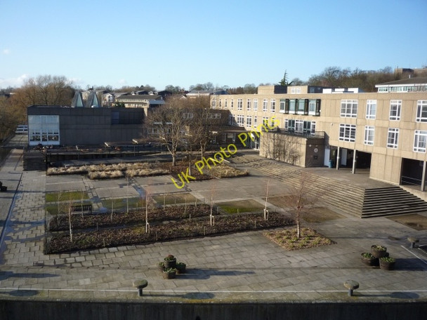 Photo 6"x4" Vanbrugh Paradise from Central Hall Balcony Heslington c2011
