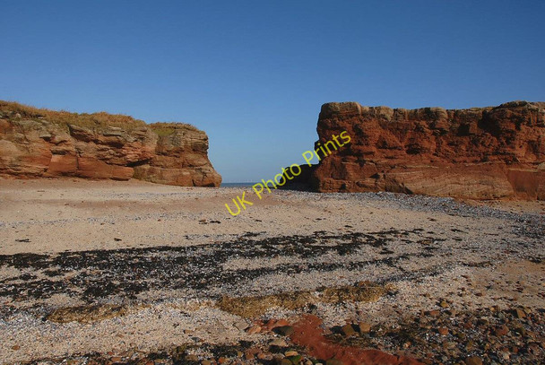Photo 6"x4" Gap in the rock Hoylake c2011
