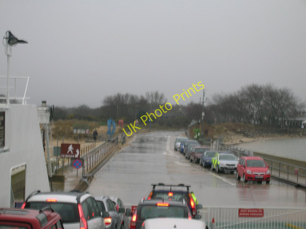 Photo 6"x4" Road from the ferry to Swanage Sandbanks c2011
