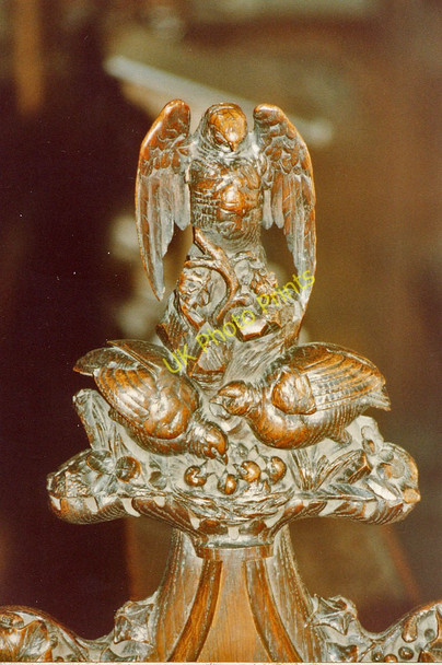 Photo 6"x4" S Mary, Shrewsbury - Poppyhead Shrewsbury c1997