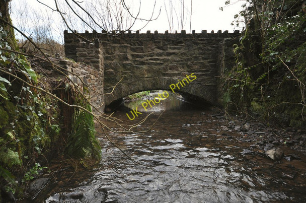 Photo 6"x4" A bridge over Knowl Water, near Whitehall Mill, as seen from downstream Whitehall\/SS5337 c2011