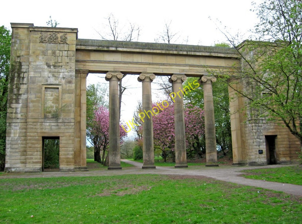 Photo 6"x4" Former Town Hall Colonnade (3), Heaton Park Prestwich c2010