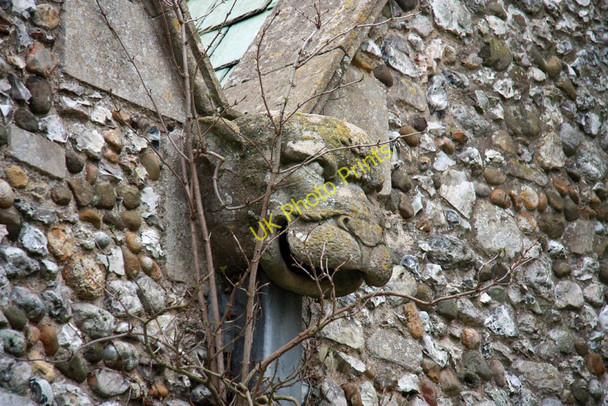 Photo 6"x4" St Andrew, Ringstead - Gargoyle Ringstead\/TF7040 c2011