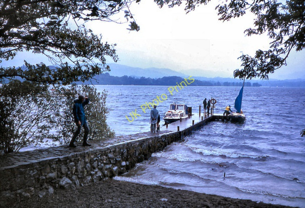 Photo 6"x4" Landing Stage, Birkett Wood, Brockhole High Wray c1976