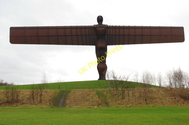 Photo 6"x4" Angel of the North Low Eighton c2011