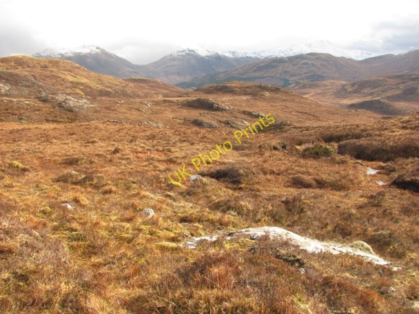 Photo 6"x4" Moorland south of Beinn a' Chaoinich Beinn a' Chaoinich c2011