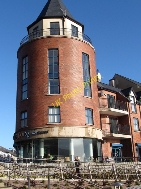 Photo 6"x4" Cafe Mauds at the Waterfoot Apartment Building Newcastle\/J3732 c2011