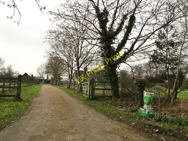 Photo 6"x4" Entrance to Denny's Farm, Saxmundham Saxmundham c2011