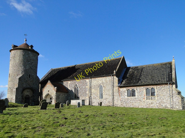 Photo 6"x4" Little Snoring St Andrew's church Little Snoring c2010