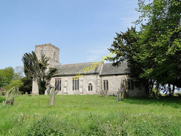 Photo 6"x4" South Raynham St Martin's church East Raynham c2011