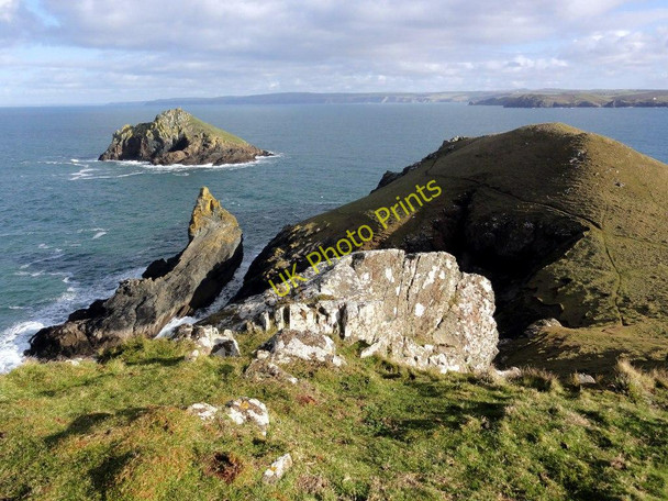 Photo 6"x4" The Rumps and The Mouls New Polzeath c2011