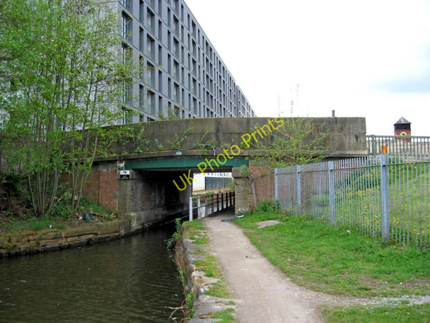 Photo 6"x4" Carruthers Street Bridge, Ashton Canal Manchester c2010