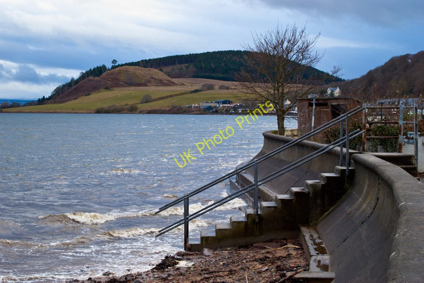 Photo 6"x4" Avoch Seawall Fortrose c2011