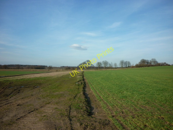 Photo 6"x4" Heading north towards a new right of way Manton\/SE9302 c2011