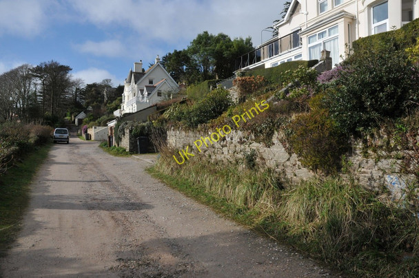 Photo 6"x4" Houses on Moult Road Salcombe c2011