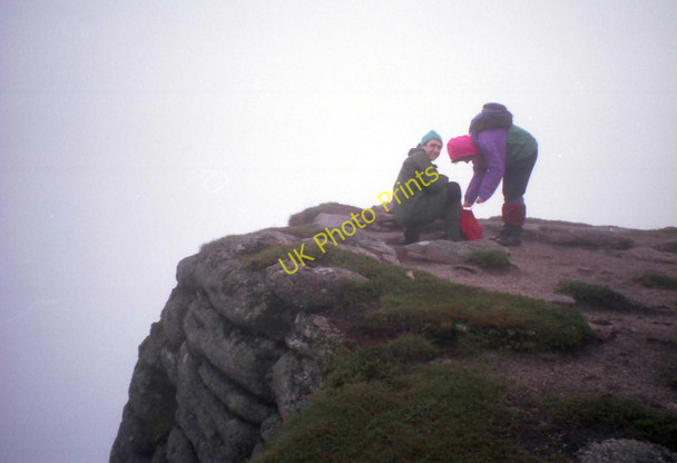 Photo 6"x4" The Summit of Sgor Gaoith Sgor Gaoith c1992