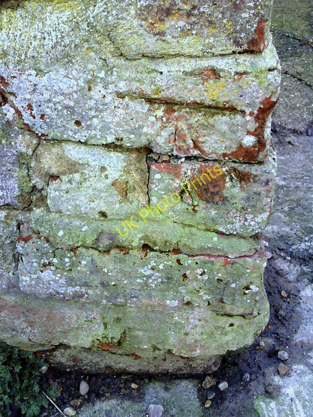 Photo 6"x4" Benchmark on angle of wall at #13 St Michaels Avenue Yeovil c2011