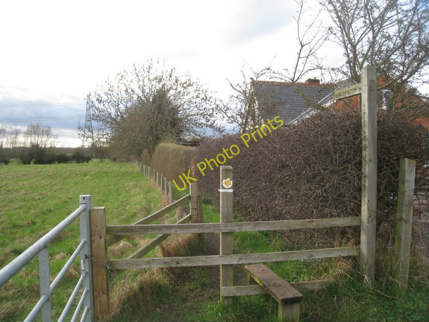 Photo 6"x4" Footpath from South End, Collingham Collingham\/SK8361 c2011