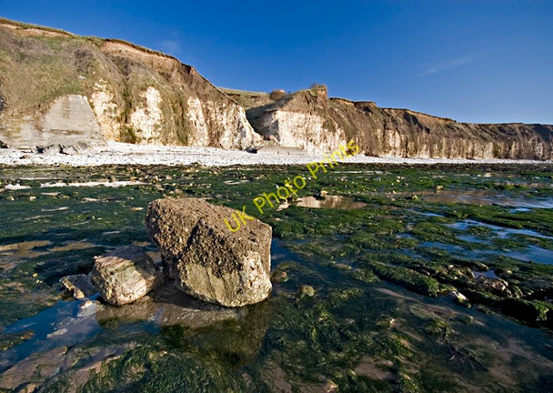Photo 6"x4" Sewerby Rocks Bridlington c2011