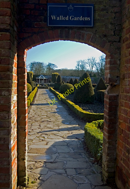 Photo 6"x4" Walled garden entrance, Sewerby Hall Bridlington c2011