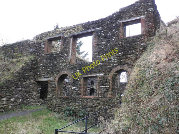 Photo 6"x4" Derelict wheelhouse at the summit of Brendon Hill incline Stamborough c2011