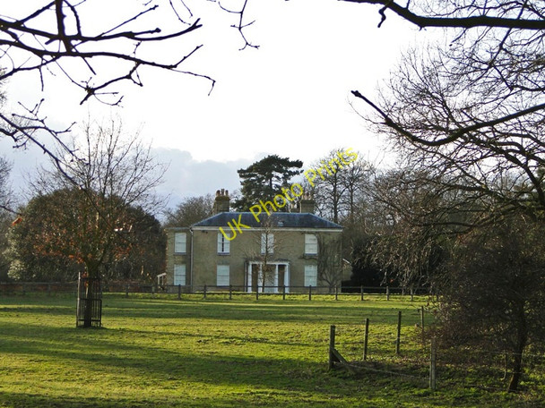 Photo 6"x4" The Grove, Glemham, from the road Sweffling c2011