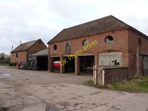 Photo 6"x4" Barns at Catstree House Farm Catstree c2011