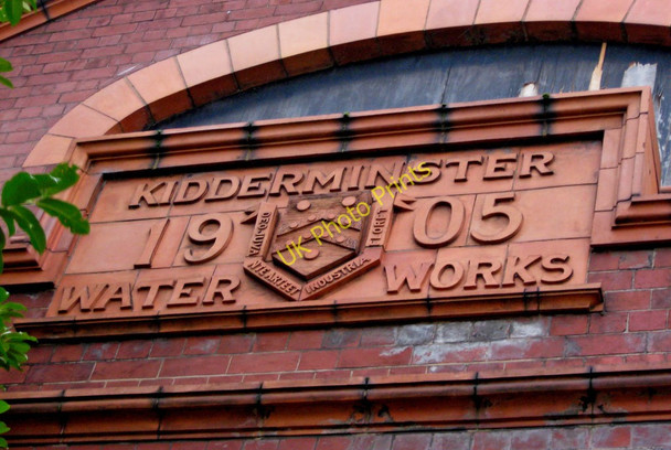 Photo 6"x4" Kidderminster Water Works (2) - detail, Pump Street, Kidderminster Kidderminster c2011