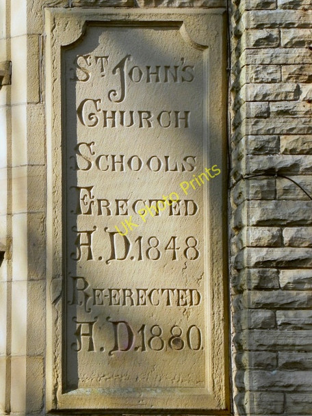 Photo 6"x4" Inscription Stone Ashton-Under-Lyne c2011