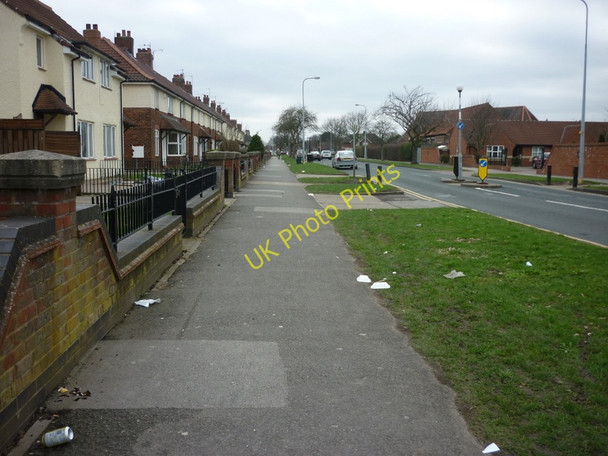 Photo 6"x4" Hopewell Road, Bilton Grange, East Hull Neat Marsh c2011