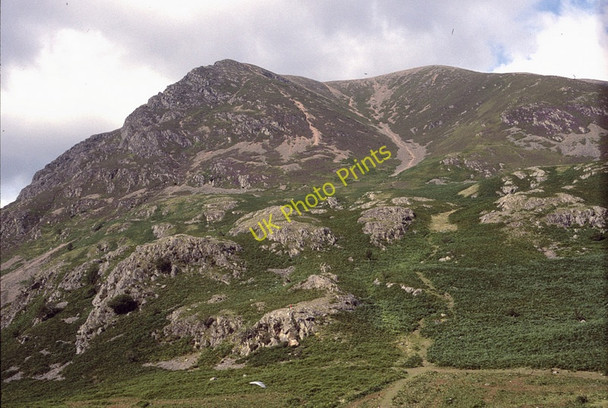 Photo 6"x4" Grasmoor from Cinderdale beside Crummock Water Buttermere\/NY1717 c1994