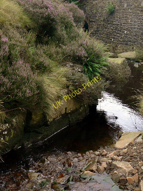 Photo 6"x4" Upper North Grain Lady Clough Moor c2009