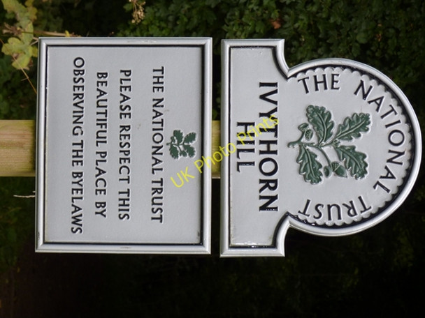 Photo 6"x4" Ivythorn Hill Sign Street\/ST4836 c2009