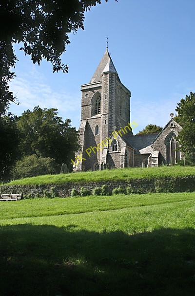 Photo 6"x4" St. Michael Penkevil Church Merther Lane c2009