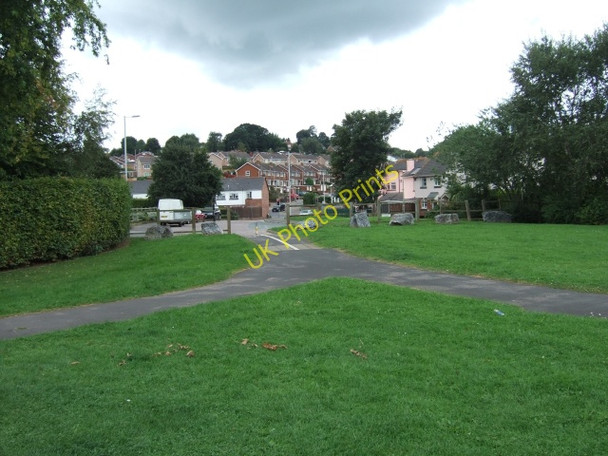 Photo 6"x4" Exwick: access from residential area to playing fields Exeter c2009
