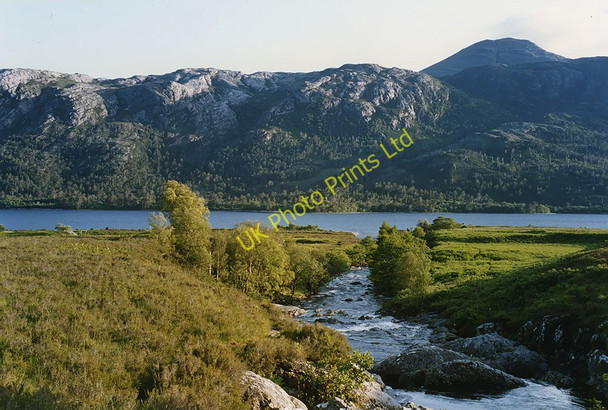 Photo 6"x4" The Abhainn an Fhasaigh heads for Loch Maree Anancaun c1993