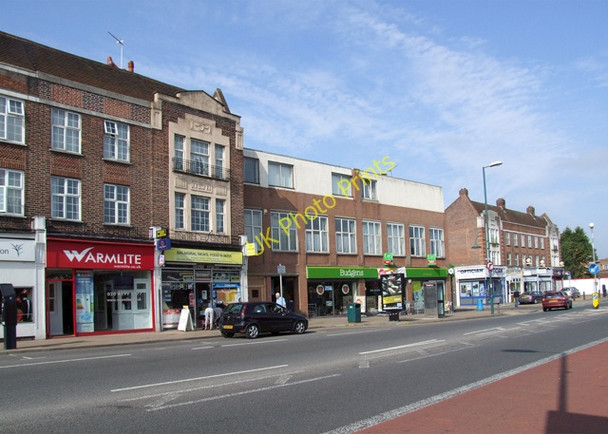 Photo 6"x4" Ewell Road shops Surbiton c2009